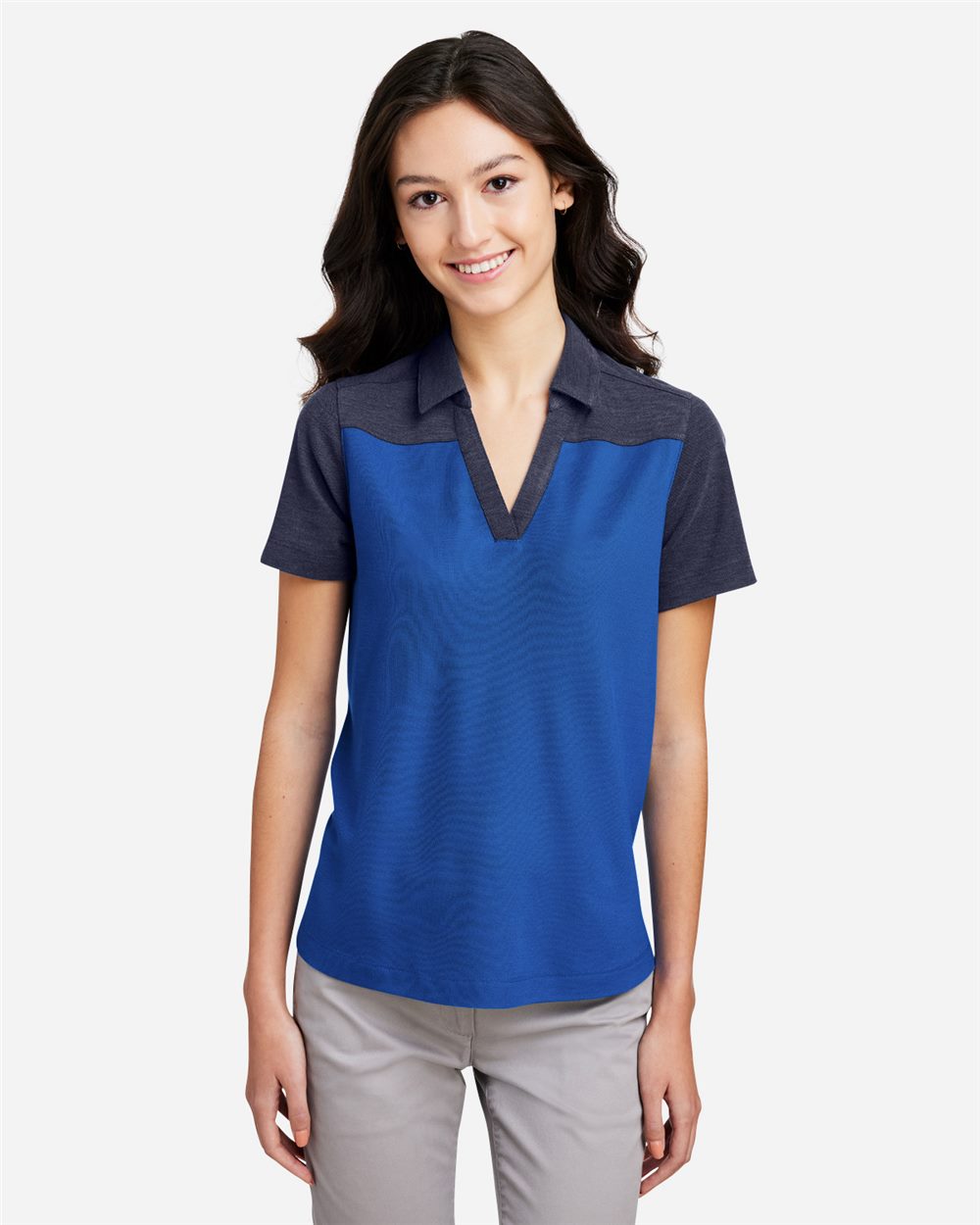 Women's Fusion ChromaSoft™ Colorblock Polo - CE112CW 6