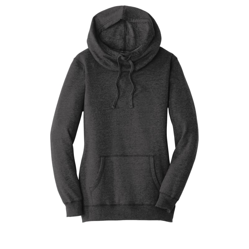 District Women's Lightweight Fleece Hoodie. 2