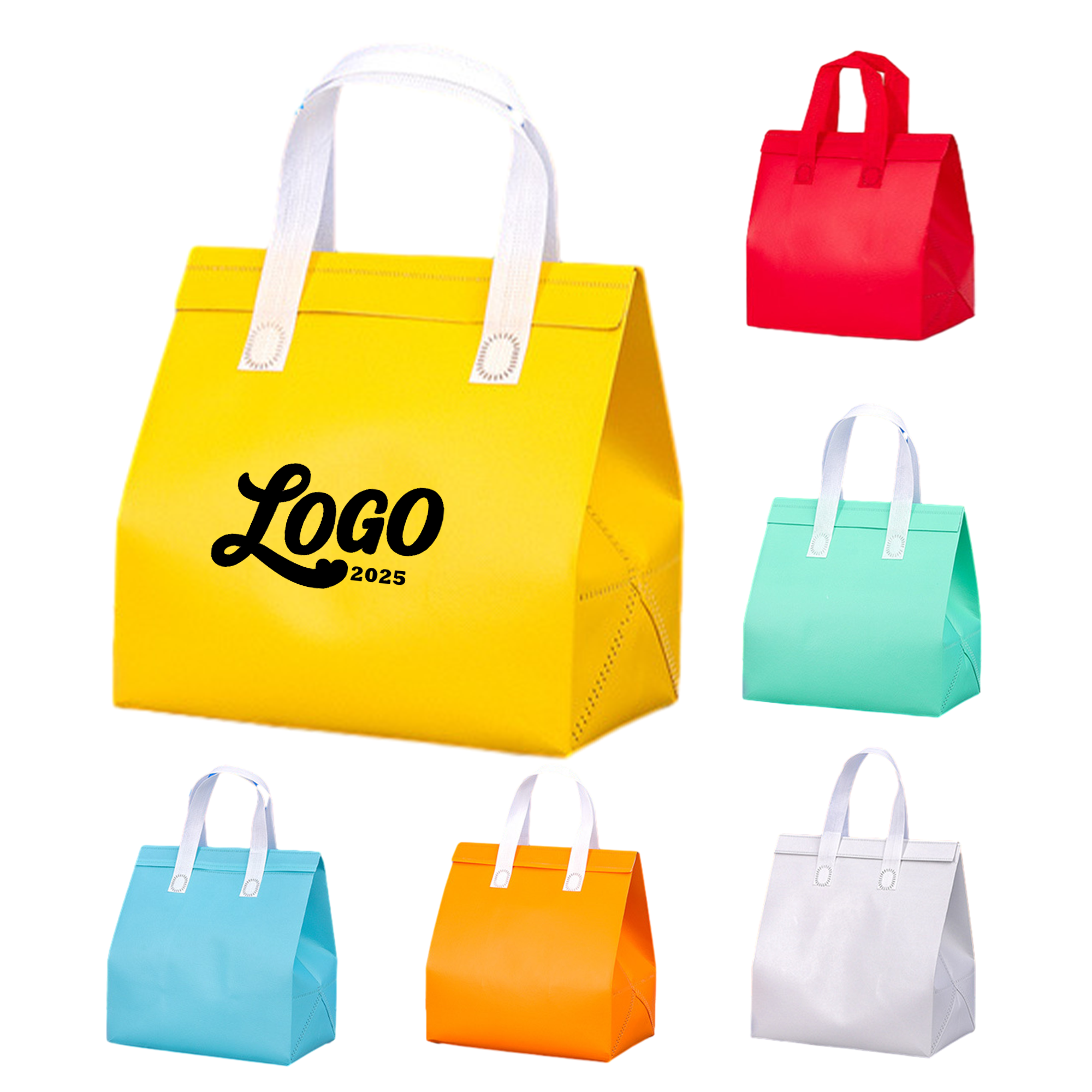 Foldable Non-Woven Aluminum Foil Insulated Bag 3