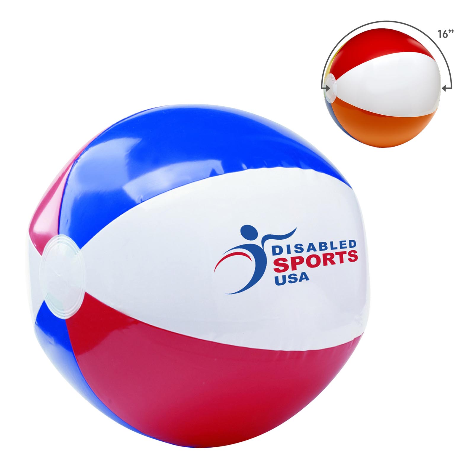 Red/White/Blue Beach Ball