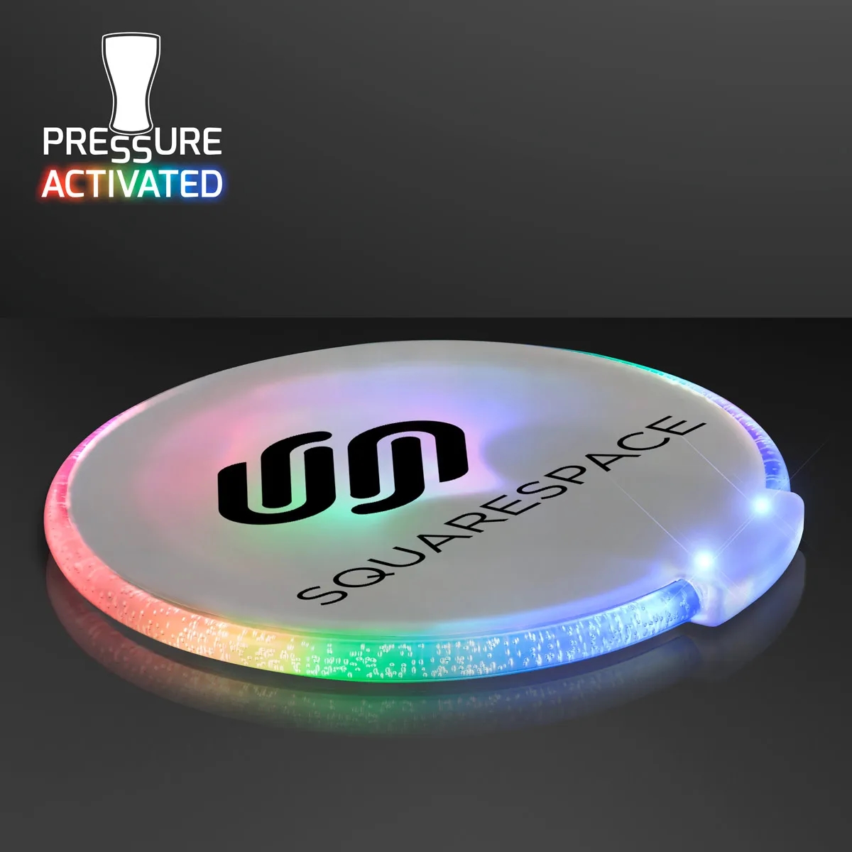 Color Change LED Round Drink Coasters 2