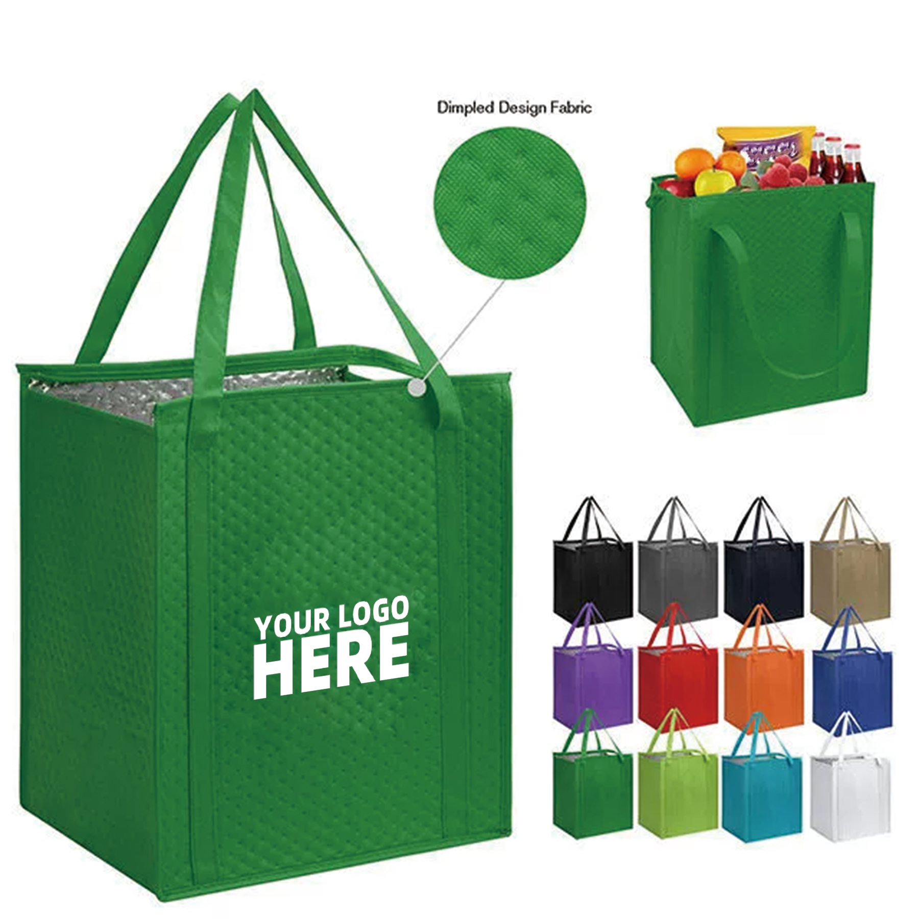 Three Layer Temperature Locking Takeaway Insulation Bag 2