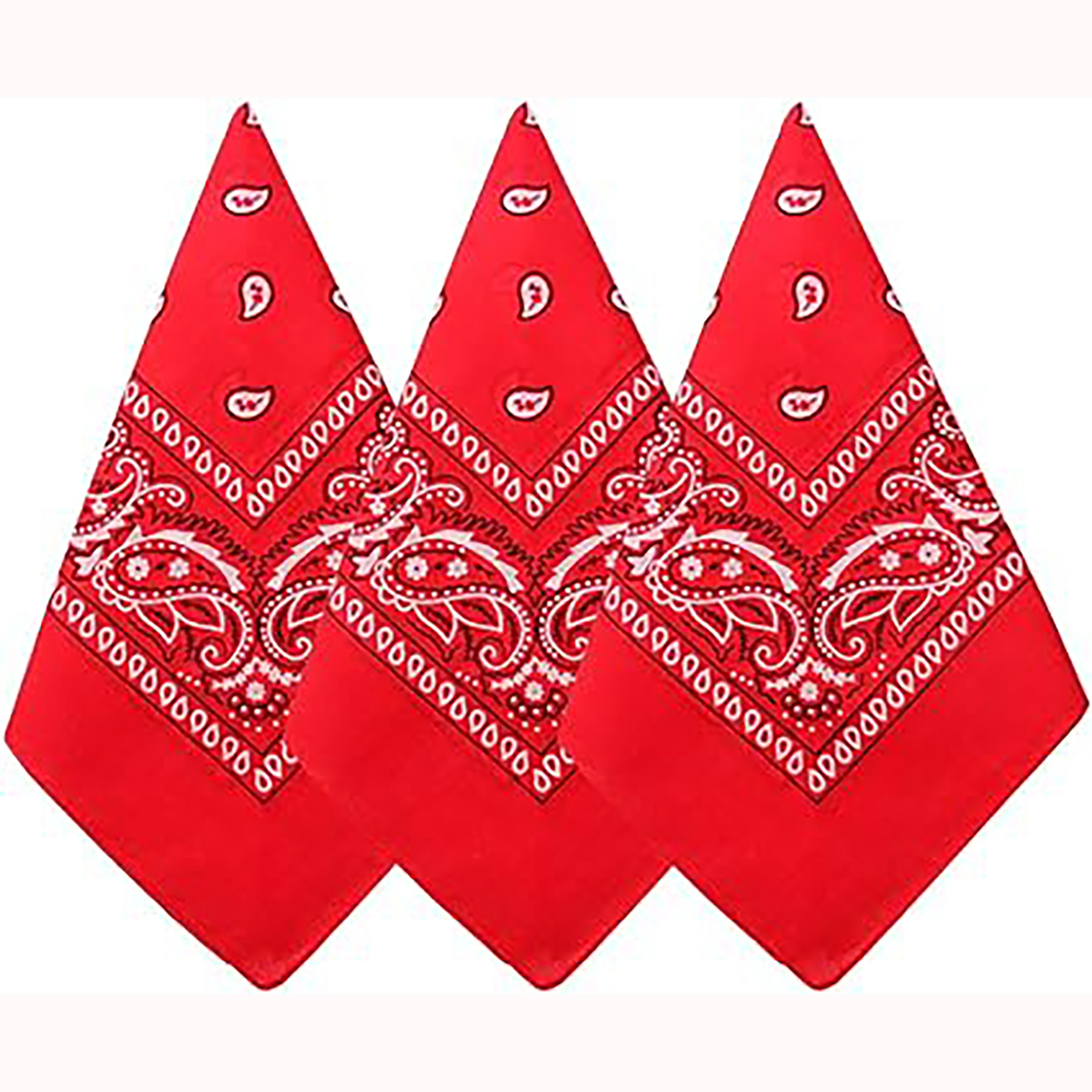 Pure Cotton Paisley Pattern Bandanas 13