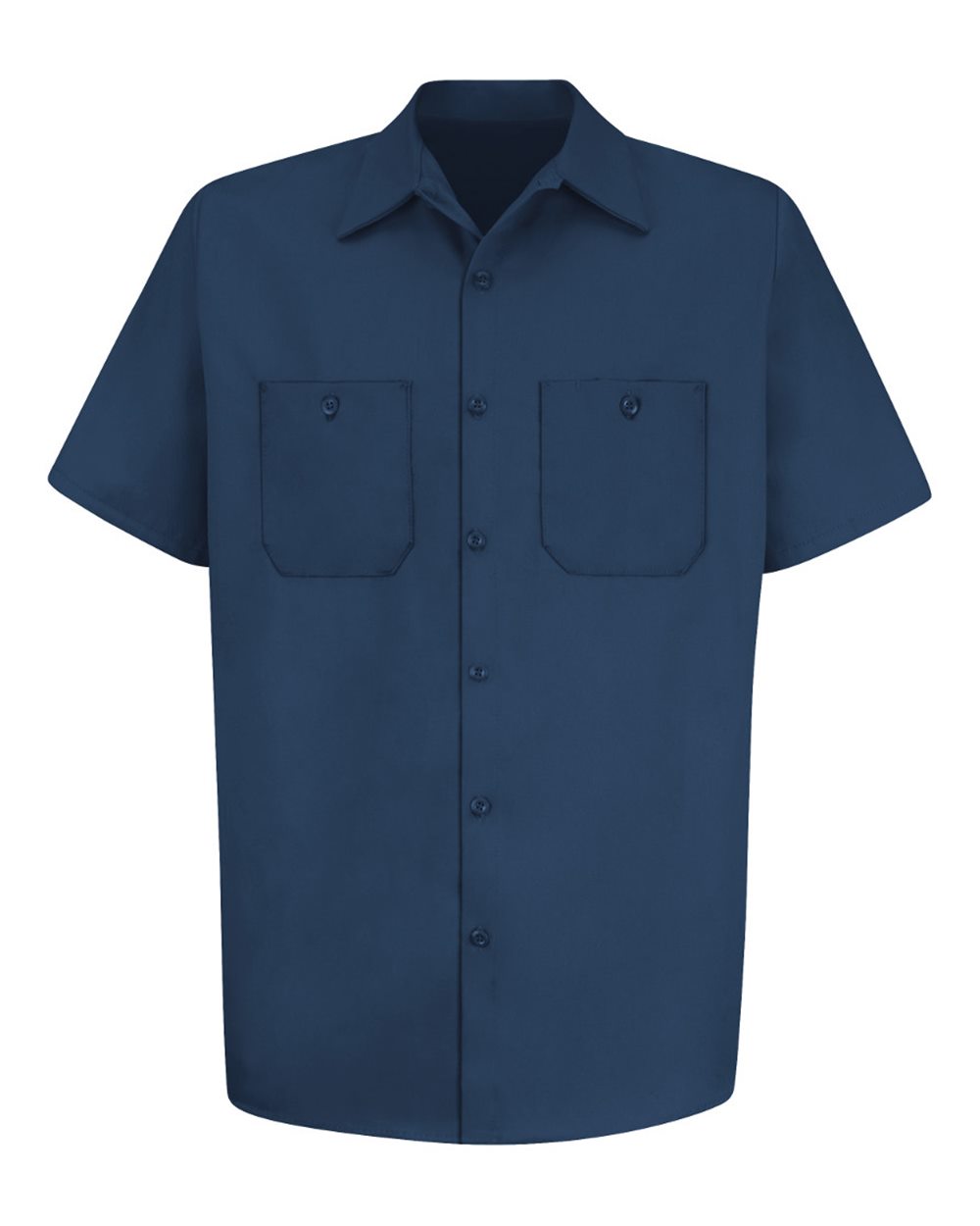 Men's Tall Cotton Short Sleeve Uniform Shirt - SC40T 6