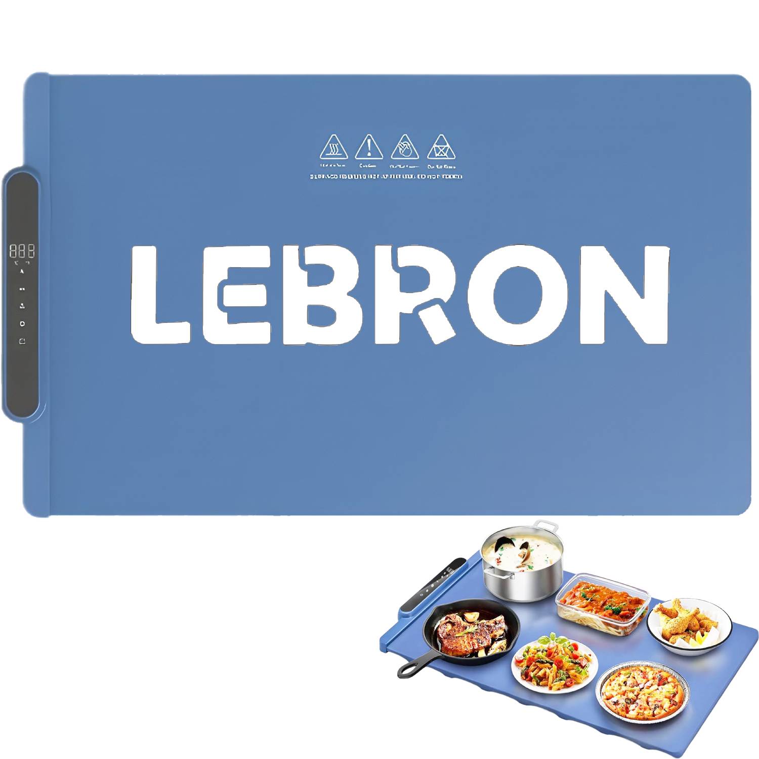 Smart Heating Silicone Place Mat 2