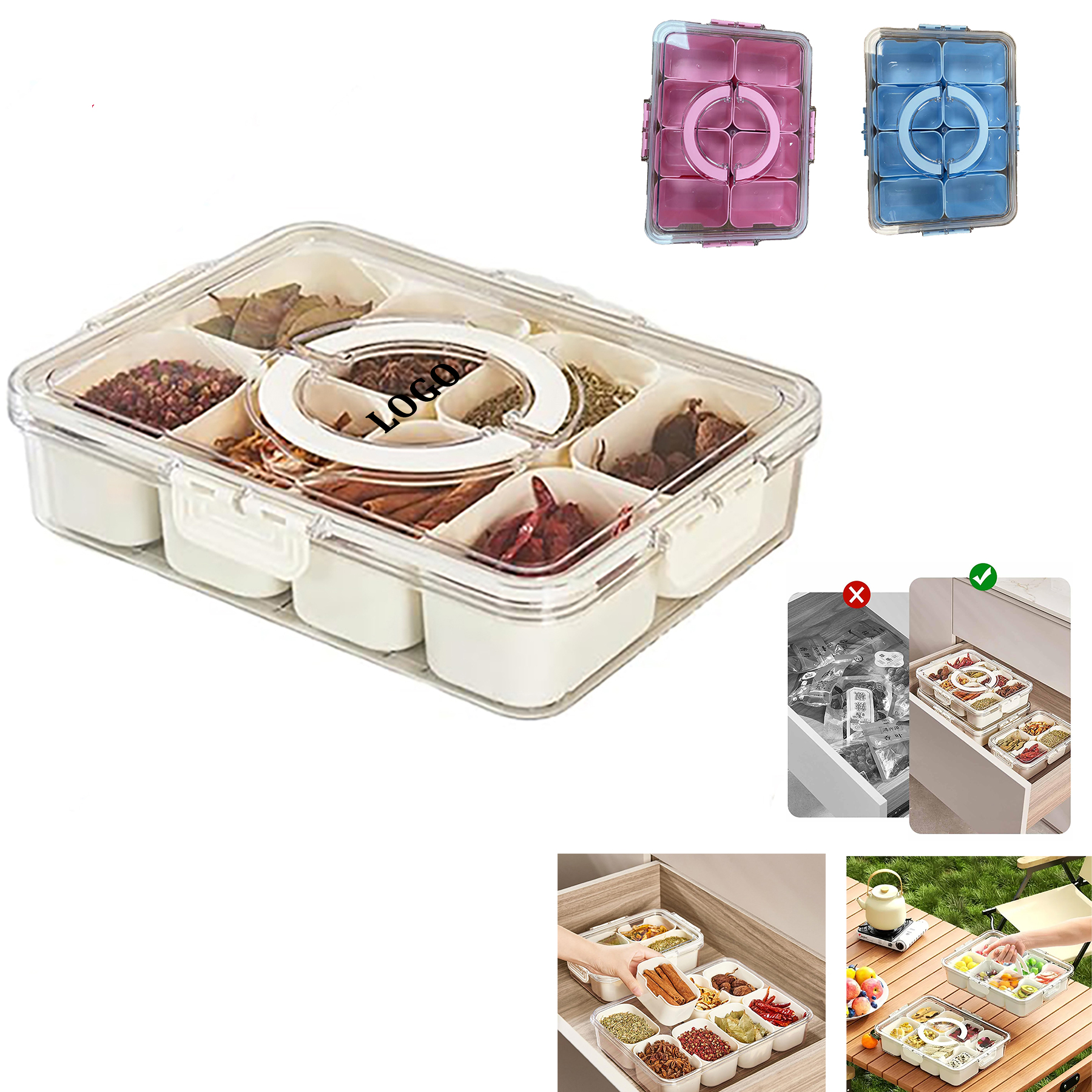 Food Box with Transparent Lid 2