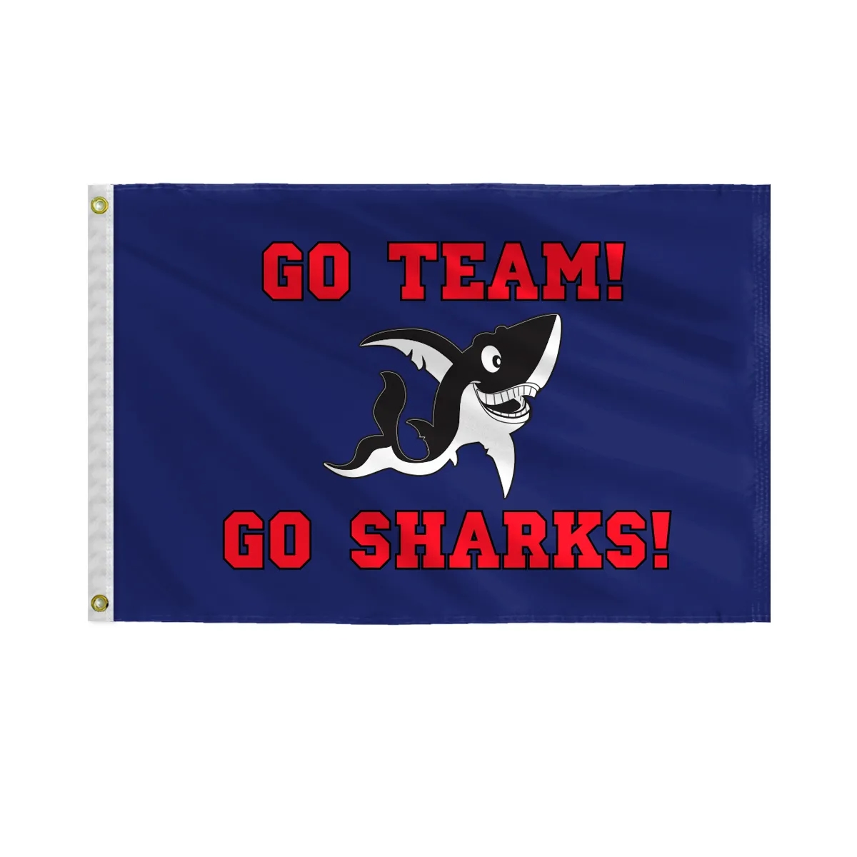 Shark Mascot Flags 1