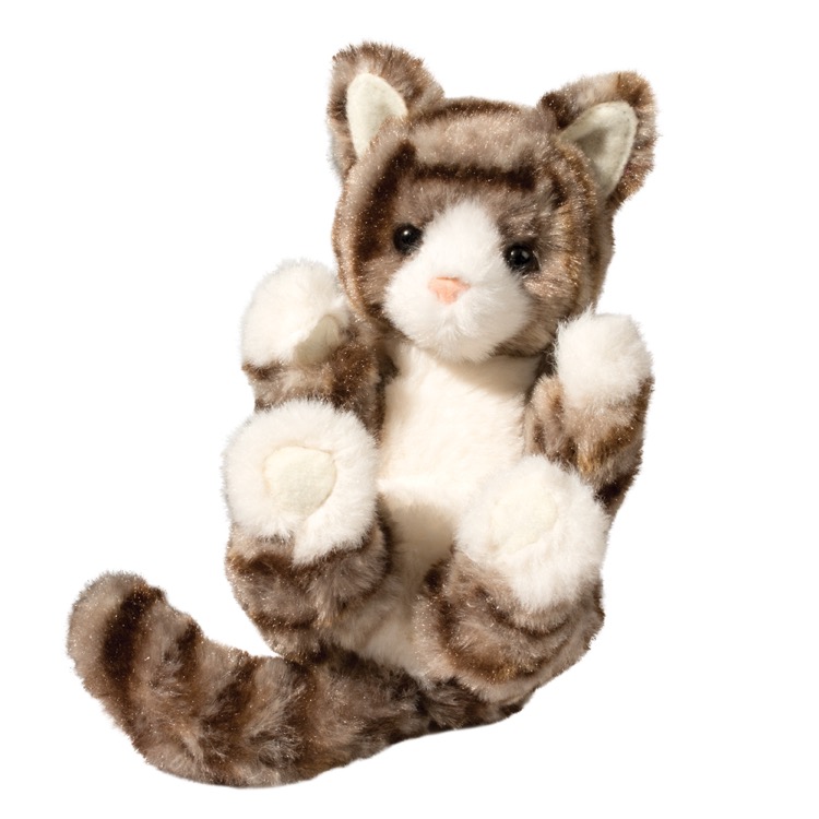 Lil' Baby Gray Stripe Kitten Stuffed Animal 2