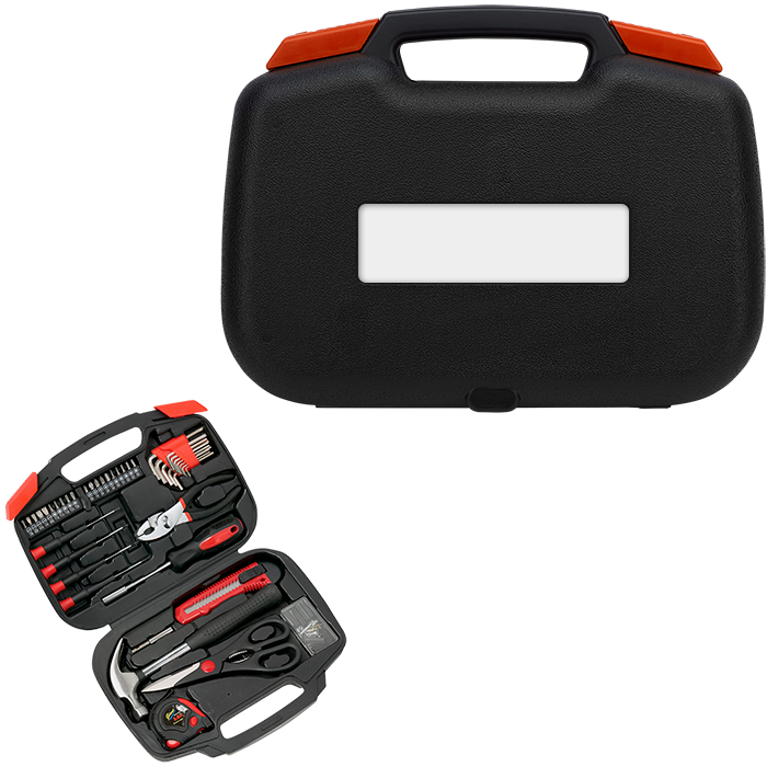 Tool Set with Bi-Fold Carrying Case 12