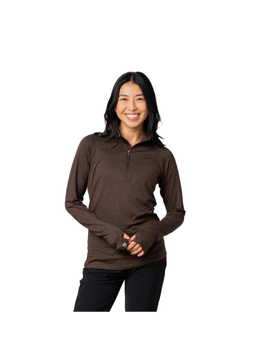 Storm Creek Women's Pacesetter Super Soft Lightweight Quarter Zip 80