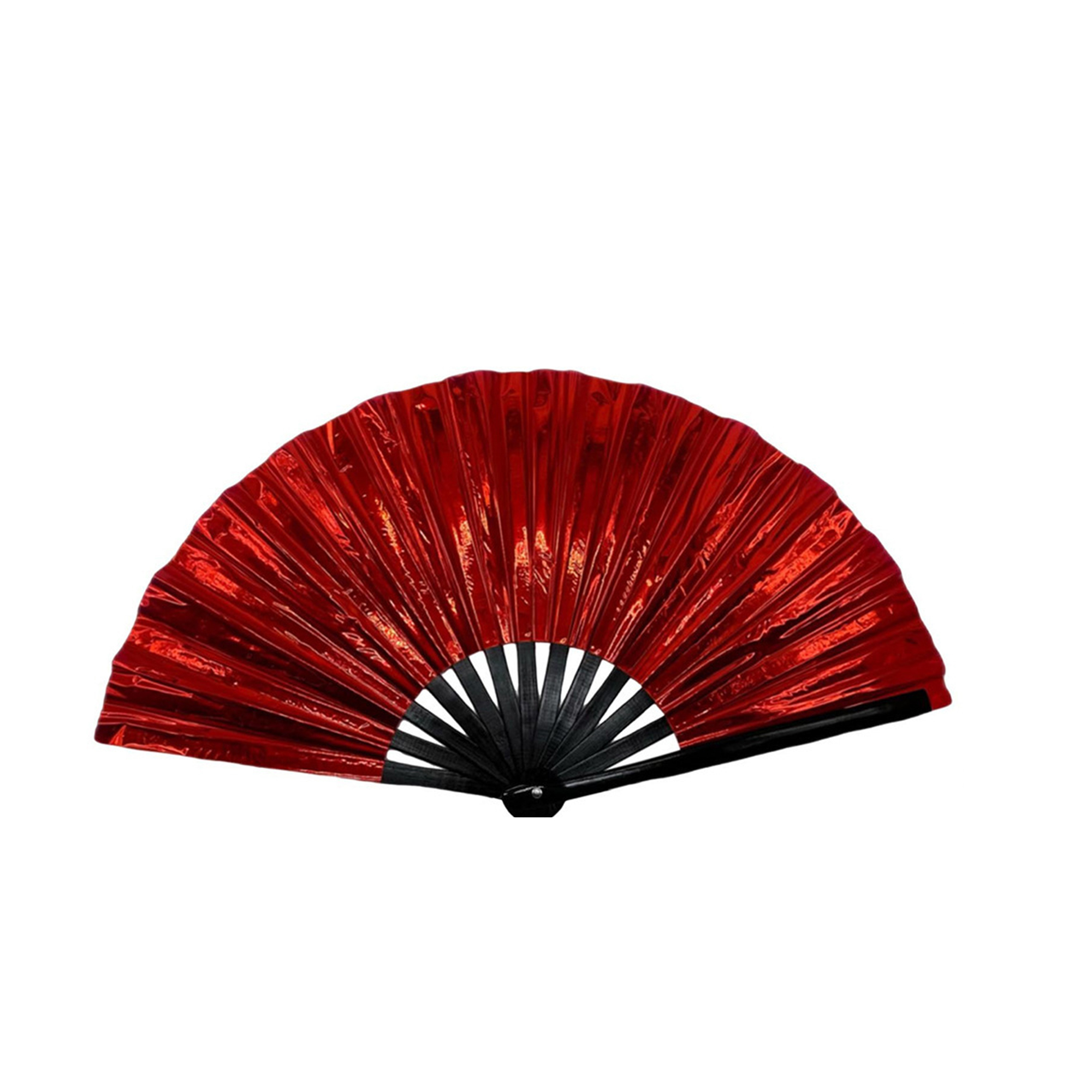 PVC Folding Performance Hand Fan 13" Length 3