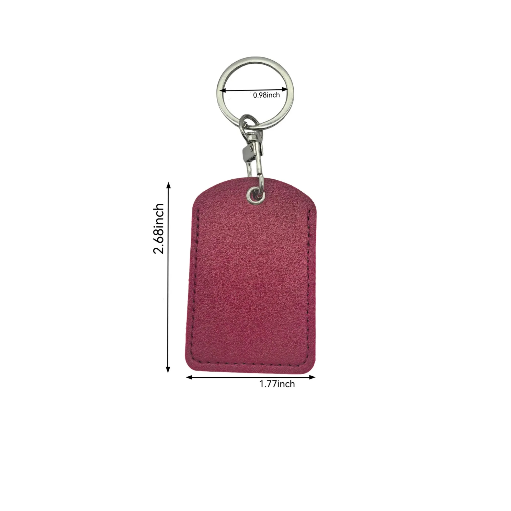 Custom Engraved Leather Keychains 9