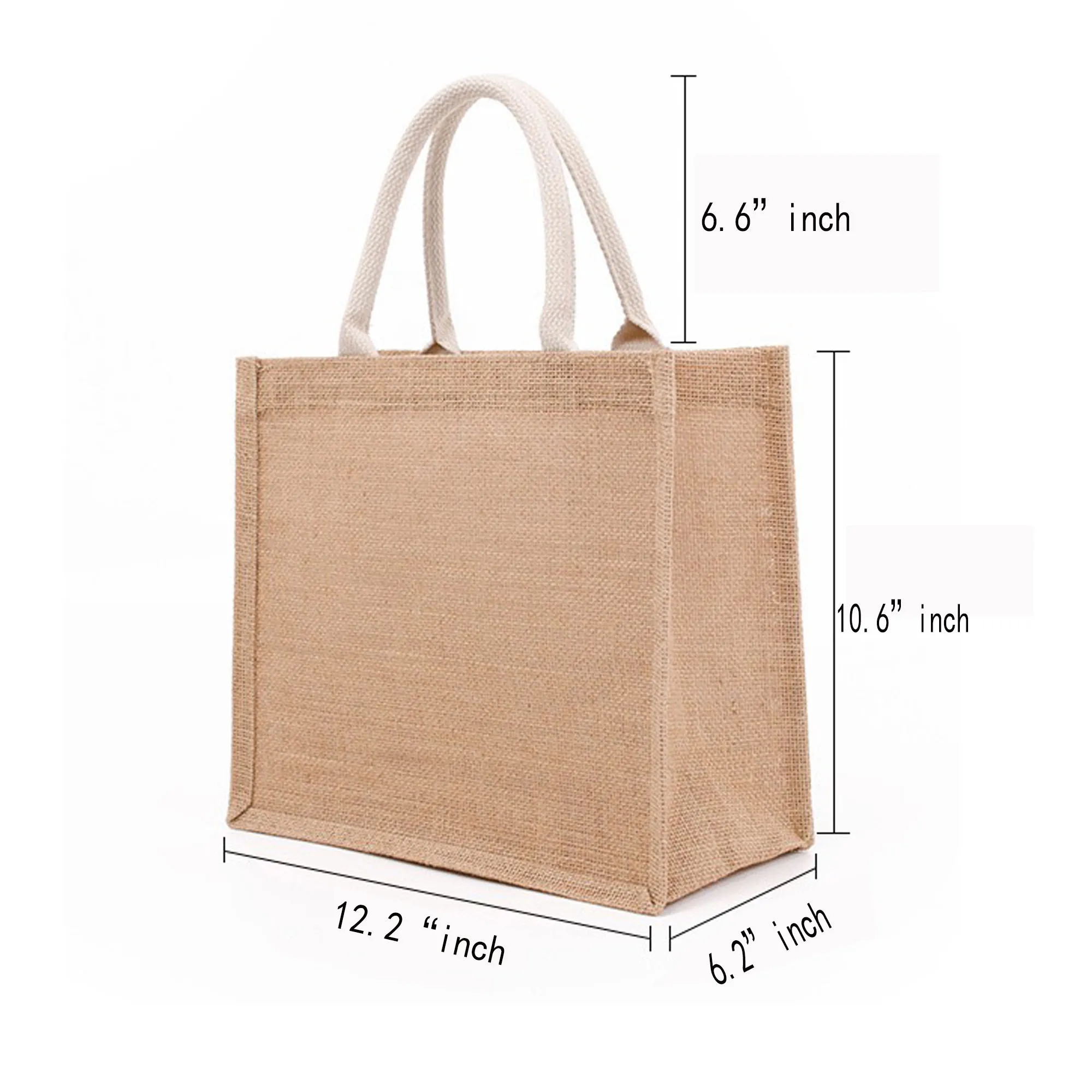 Burlap Tote Bags 2