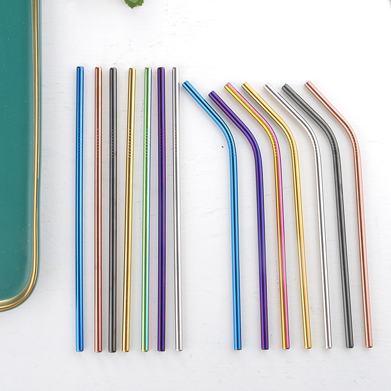 Stainless Steel Straw With PVC Bag And Brush 5
