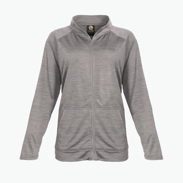 #L250 / Imperial Space Dye Women's Full Zip Mock-Neck Jacket 4