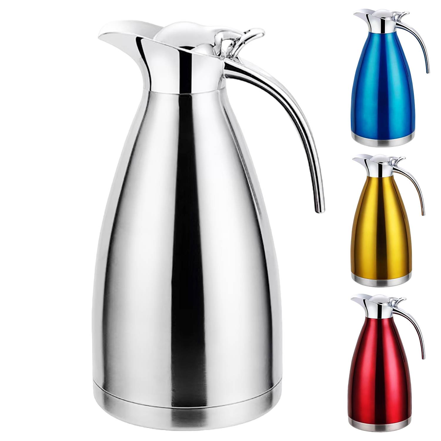 38 Oz Stainless Steel Coffee Carafe 9