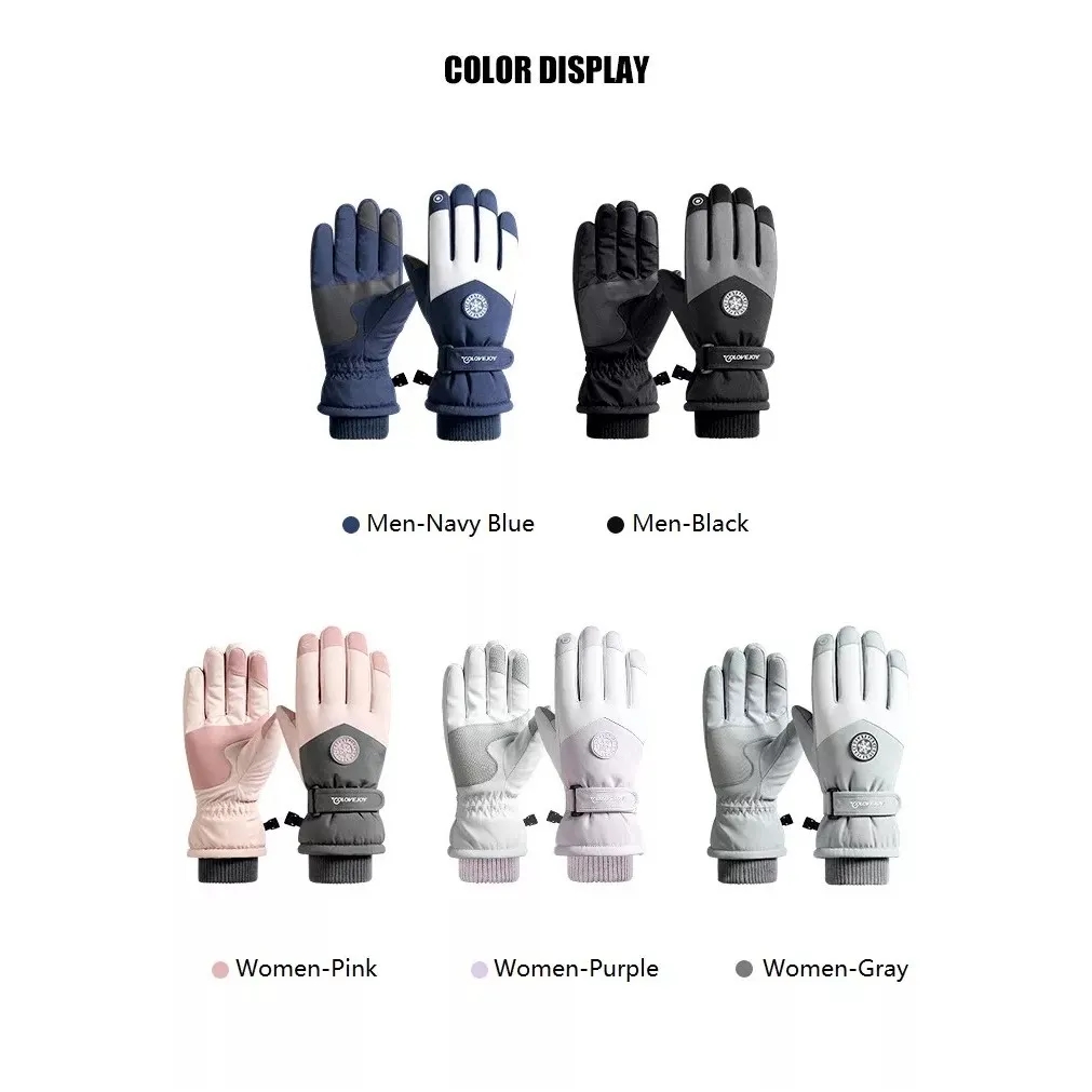 Winter Warm Ski Snow Gloves 2