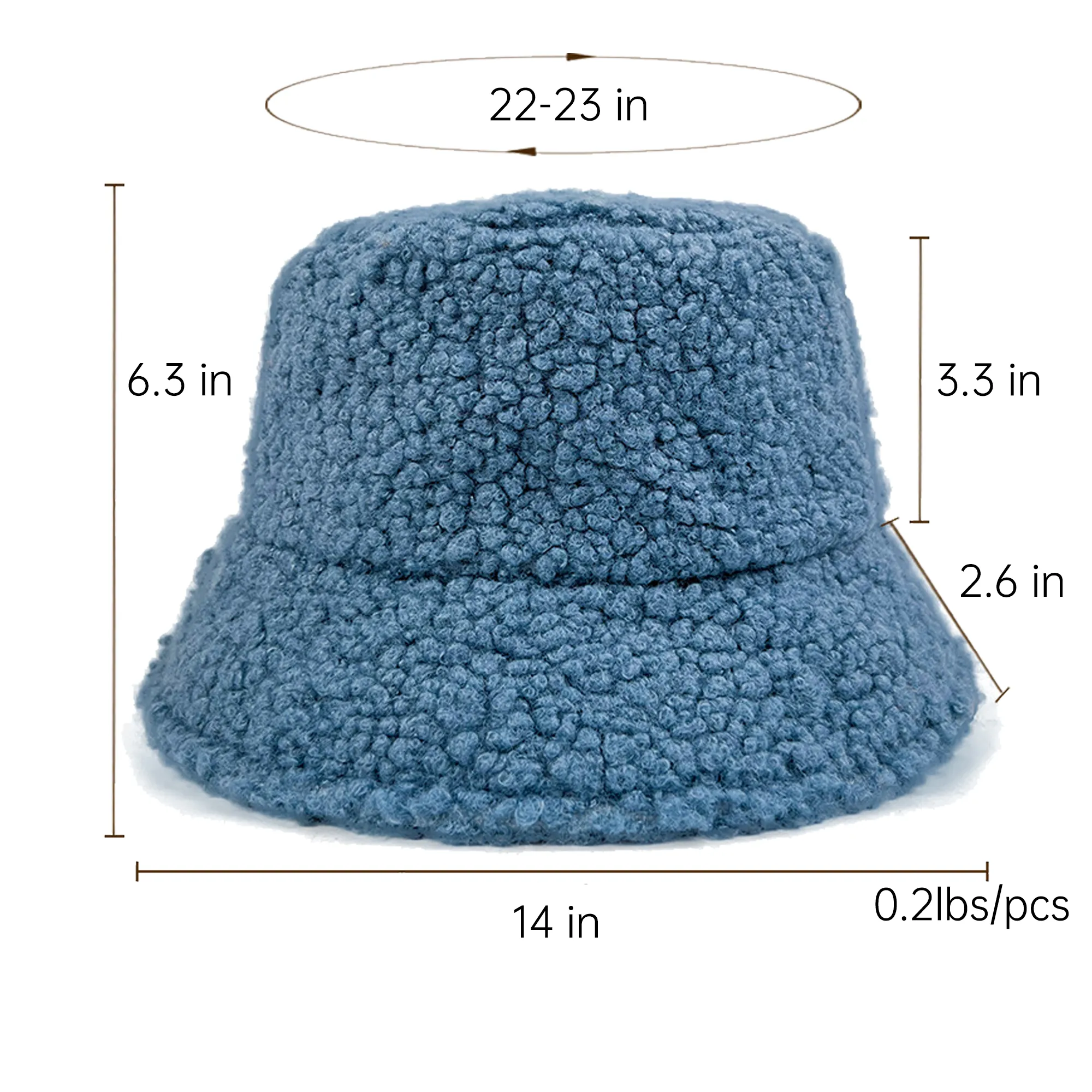 Classic Winter Fleece Fisherman Hat 2