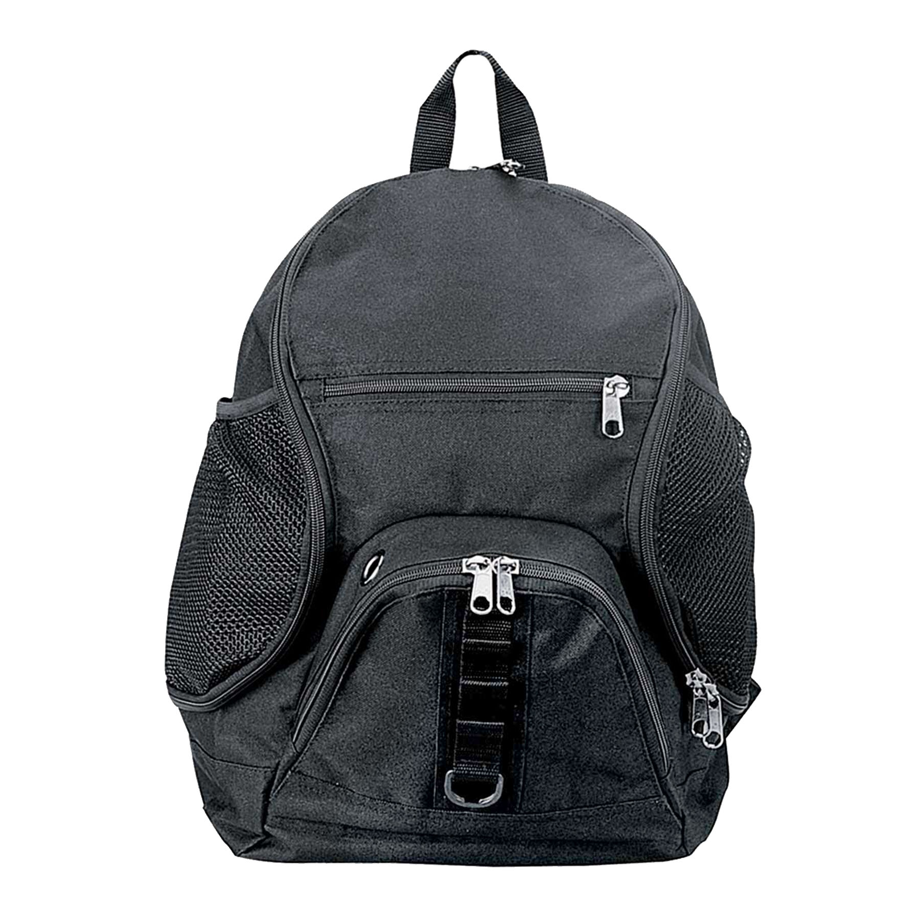 600D Polyester Wave Backpack w/ Four Zippered Compartments 3