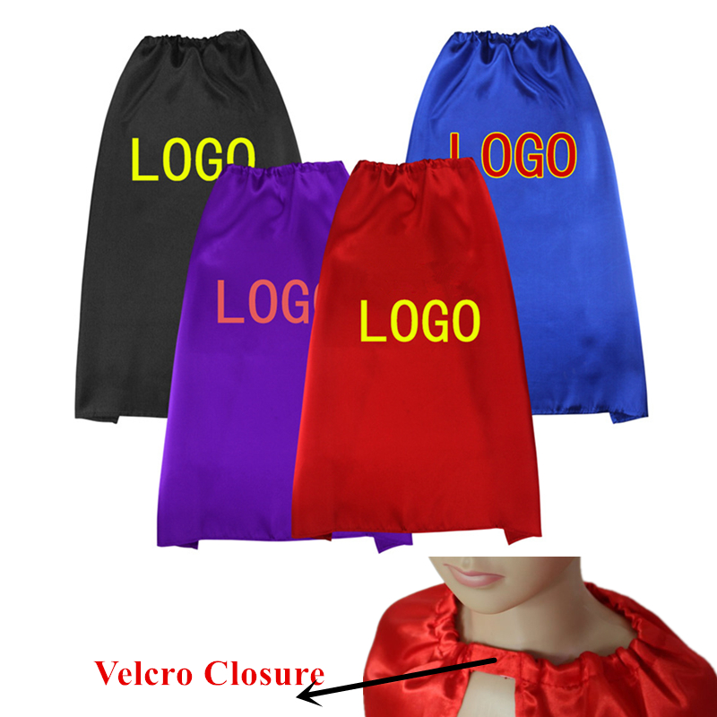 Youth superhero cape with velcro closure 1