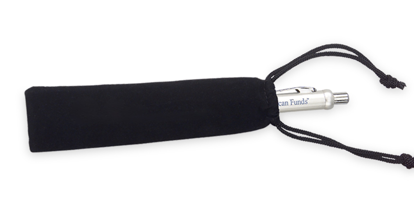 Velvet Drawstring Pen Pouch 3