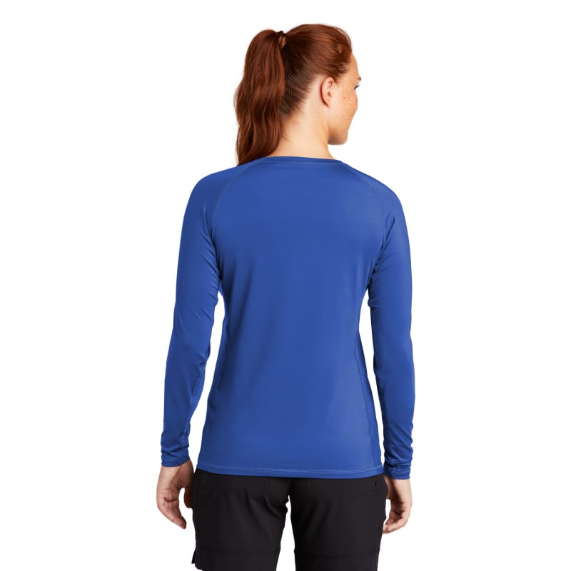 Sport-Tek Women's Long Sleeve Rashguard Tee. 36