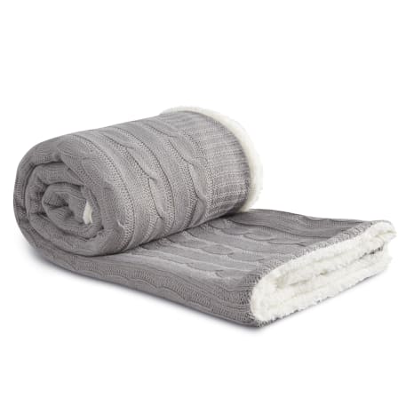 Field & Co.® Cable Knit Sherpa Blanket 123