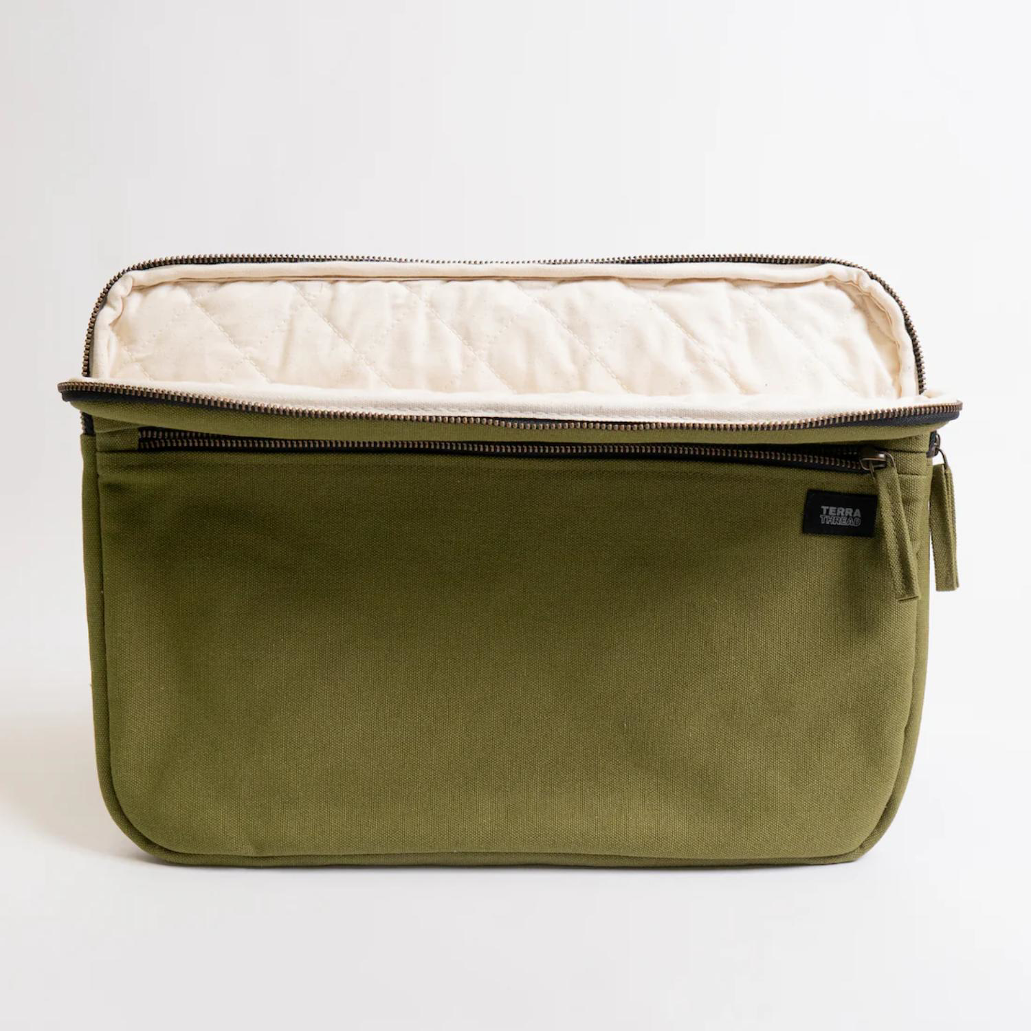 TERRA THREAD® - Erdig 15" Laptop Sleeve Sustainable GOTS & Fair Trade Certified 3