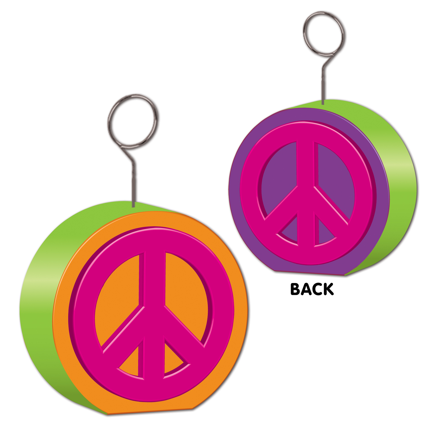 Peace Sign Photo Balloon Holder 2