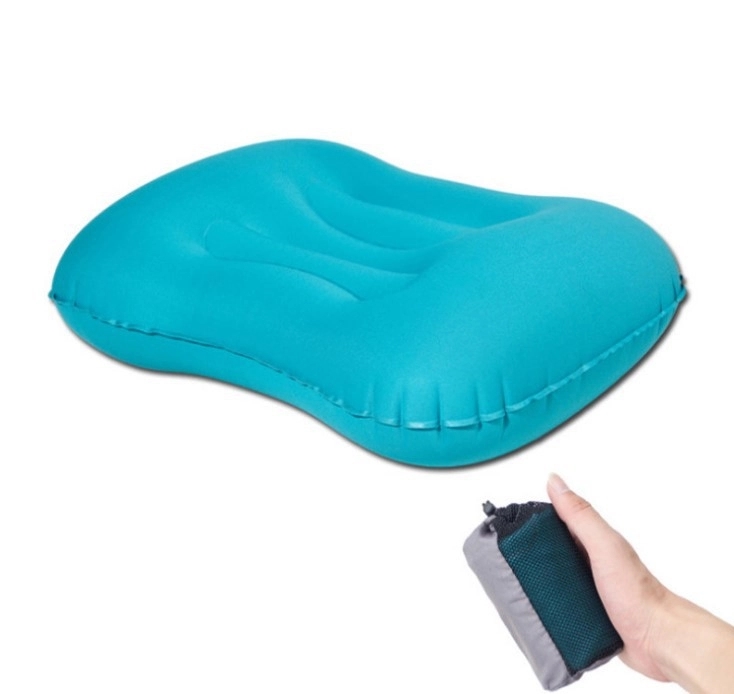 Milk silk portable inflatable pillow 5