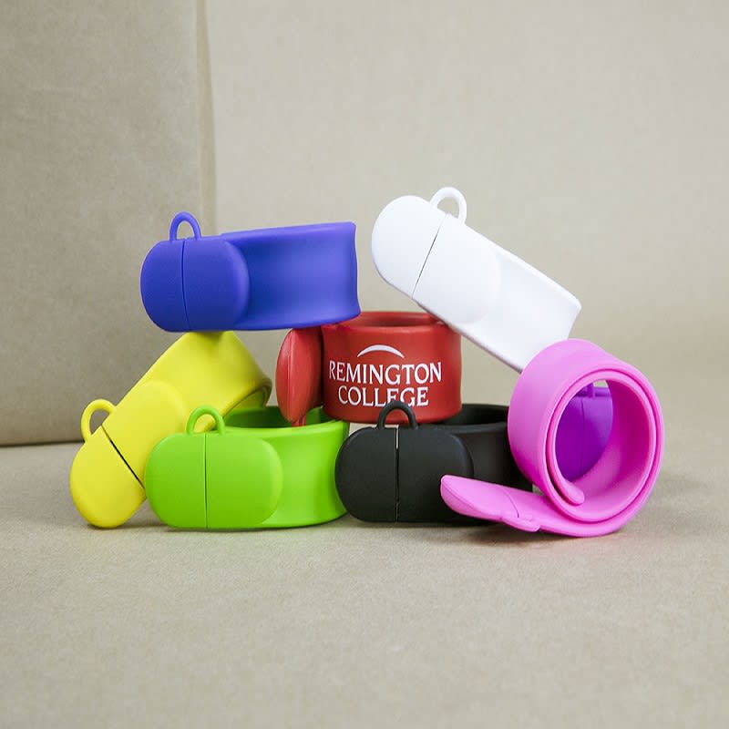 Custom USB Slap Wrap Wristbands 21