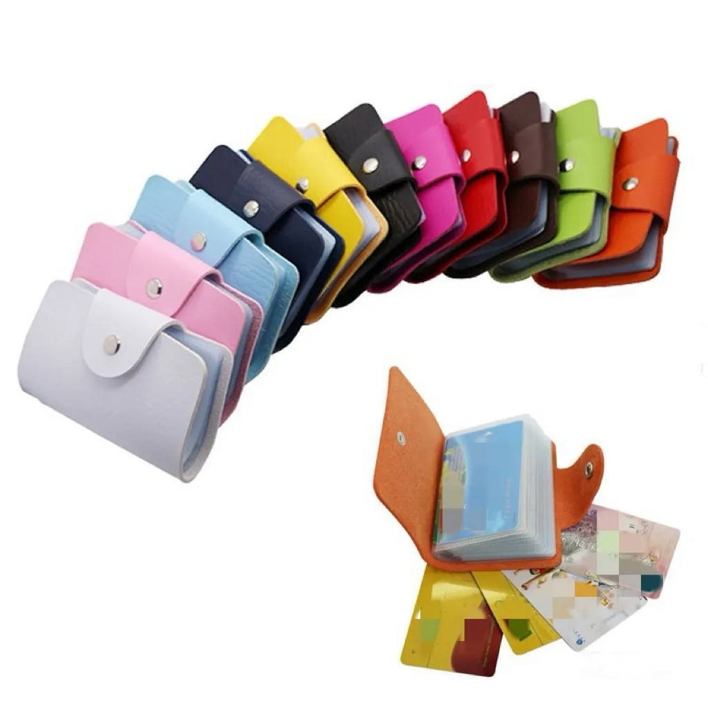 PU Leather Card Holder Wallet 5