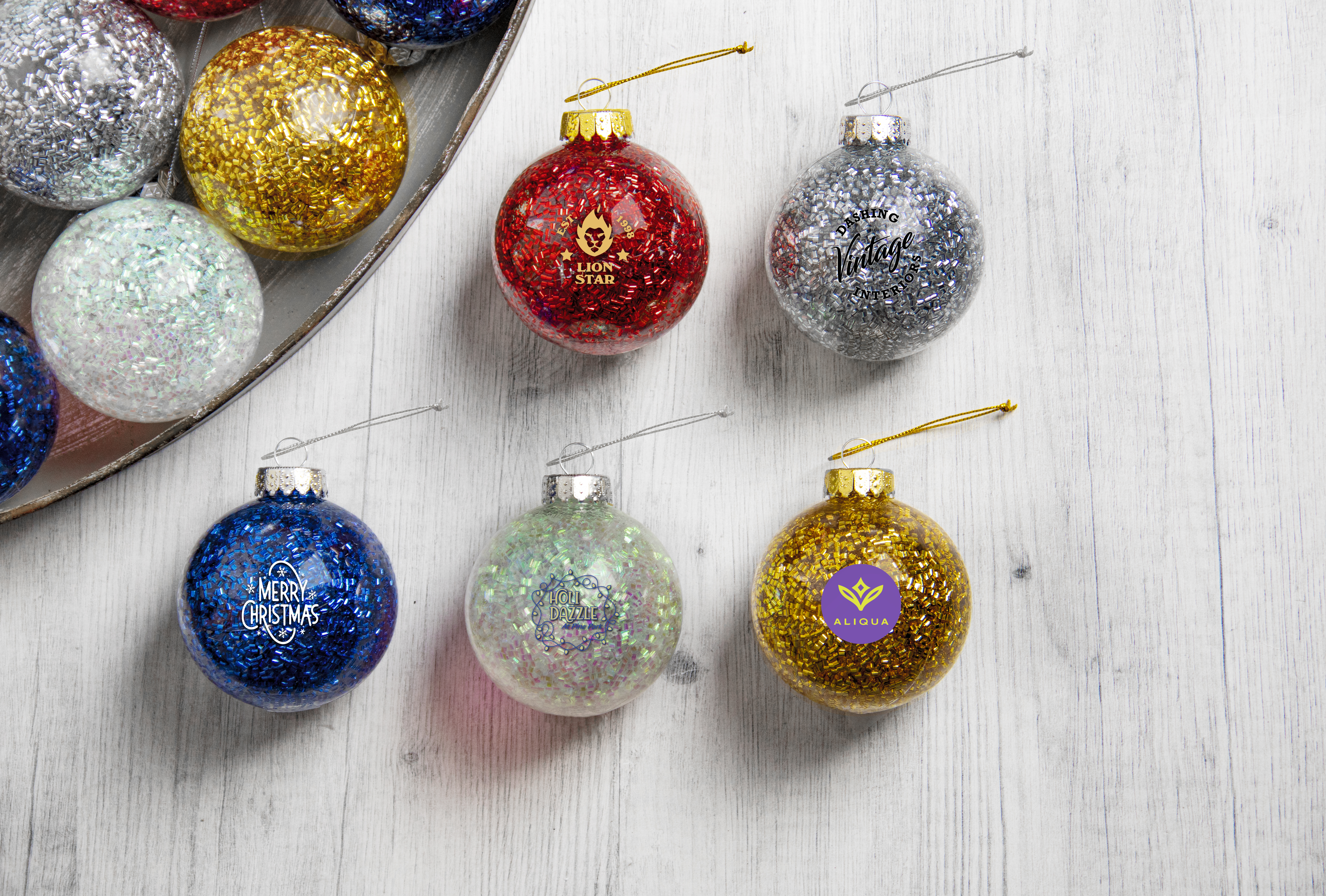 Holiday Glitz Ornament 8