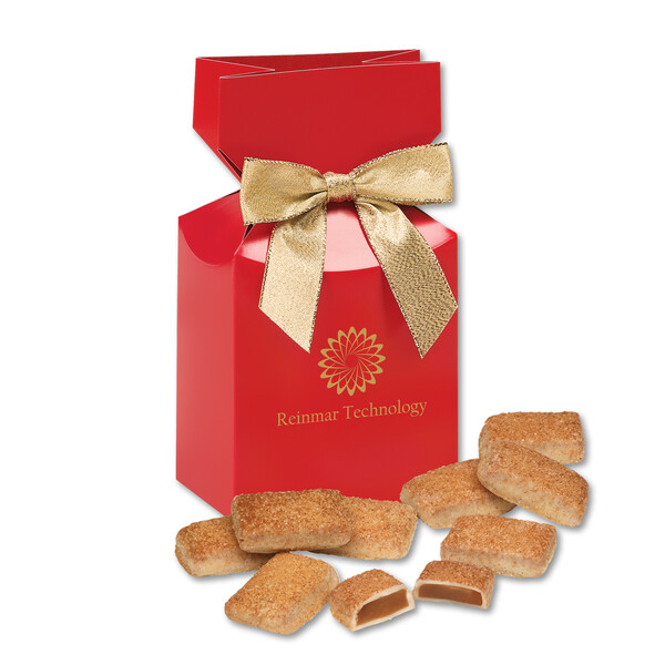 SALE - Cinnamon Churro Toffee in Red Premium Delights Gift Box