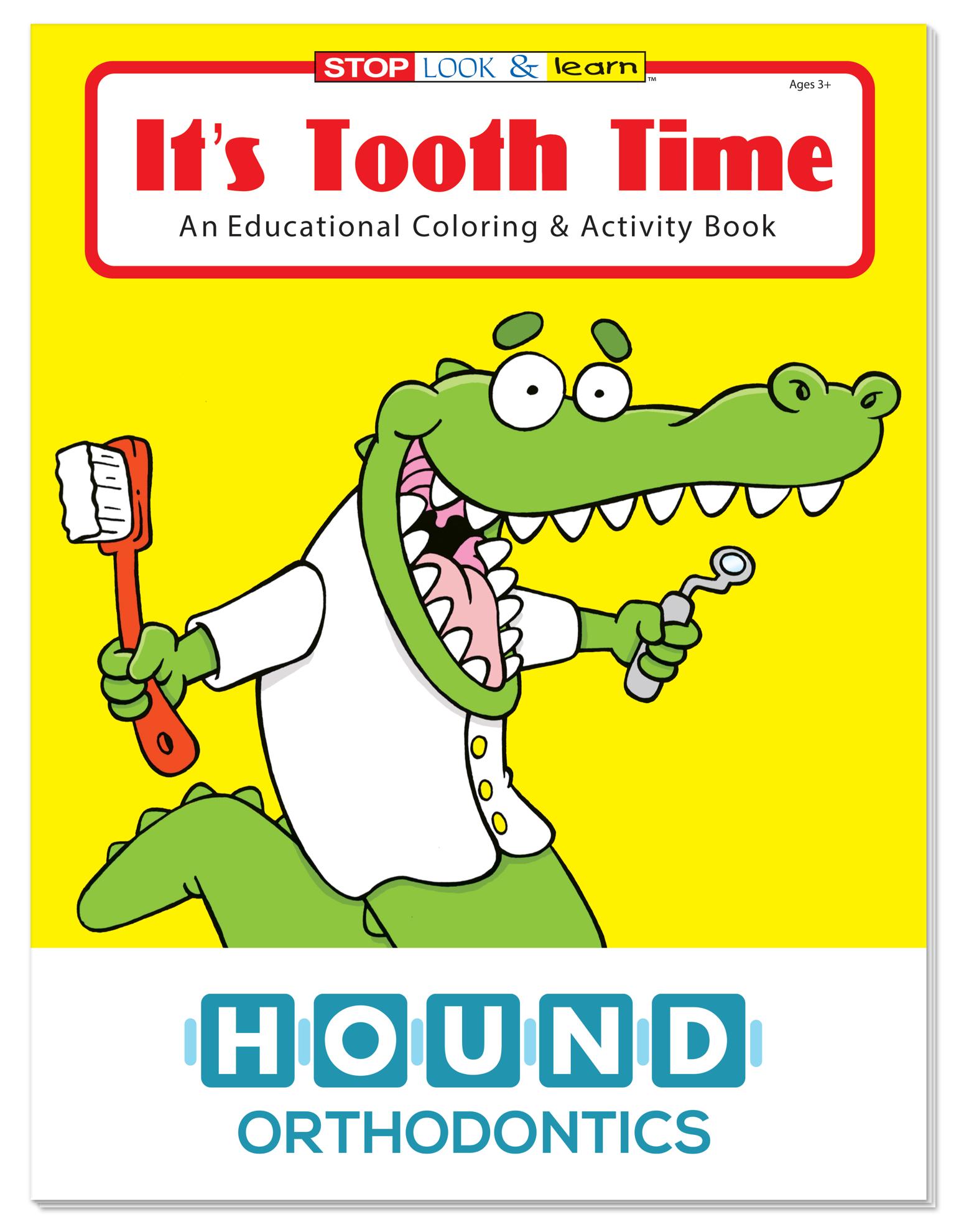 Coloring Book: It's Tooth Time 1
