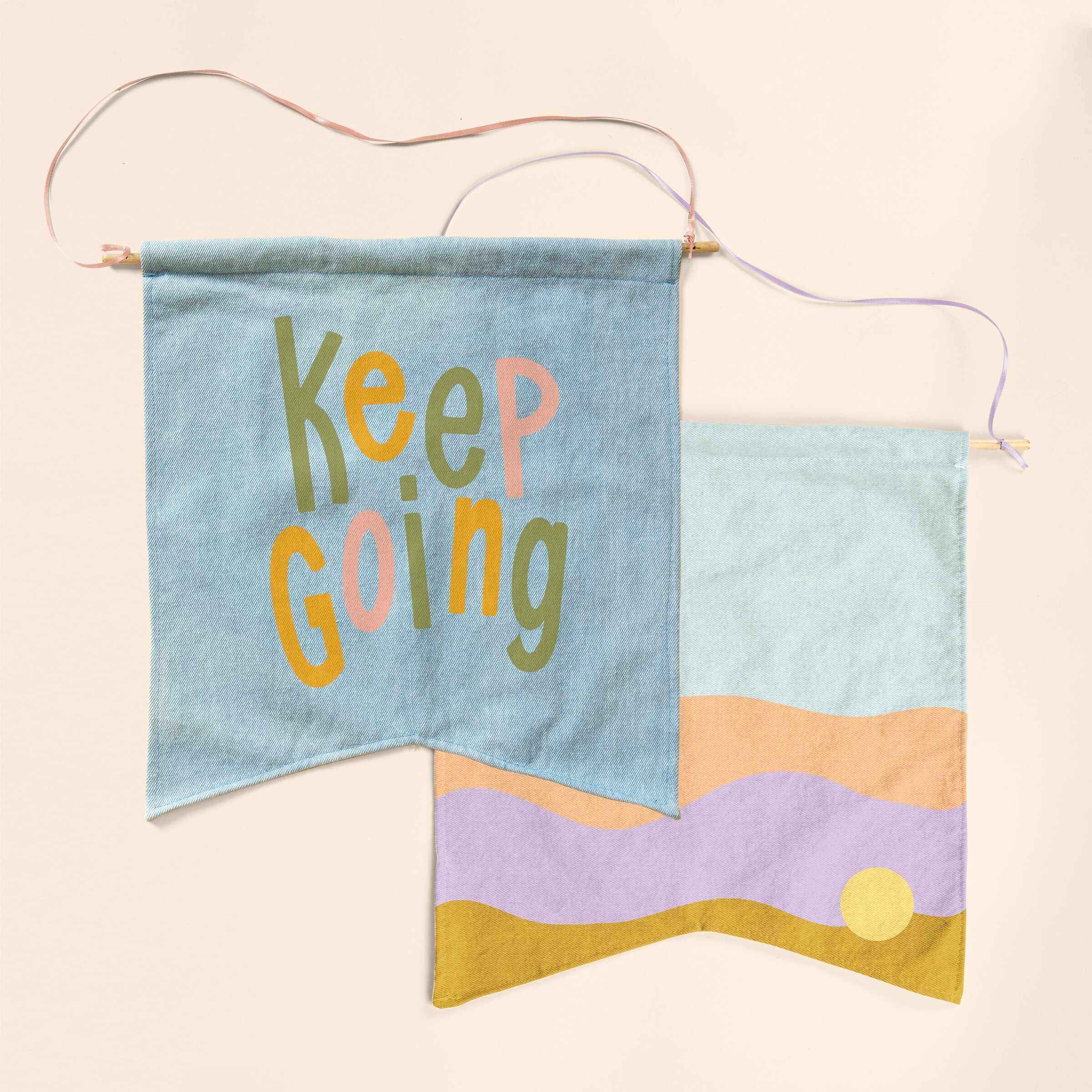 WALLFLOWER LARGE - DENIM