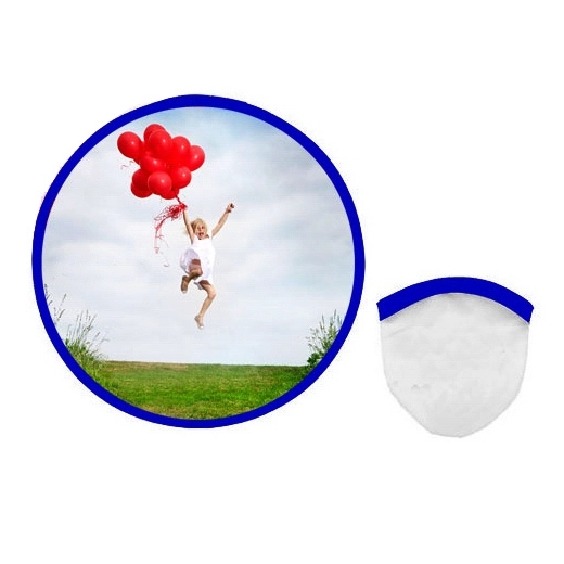Folding Nylon flying disc/promotion with pouch 2