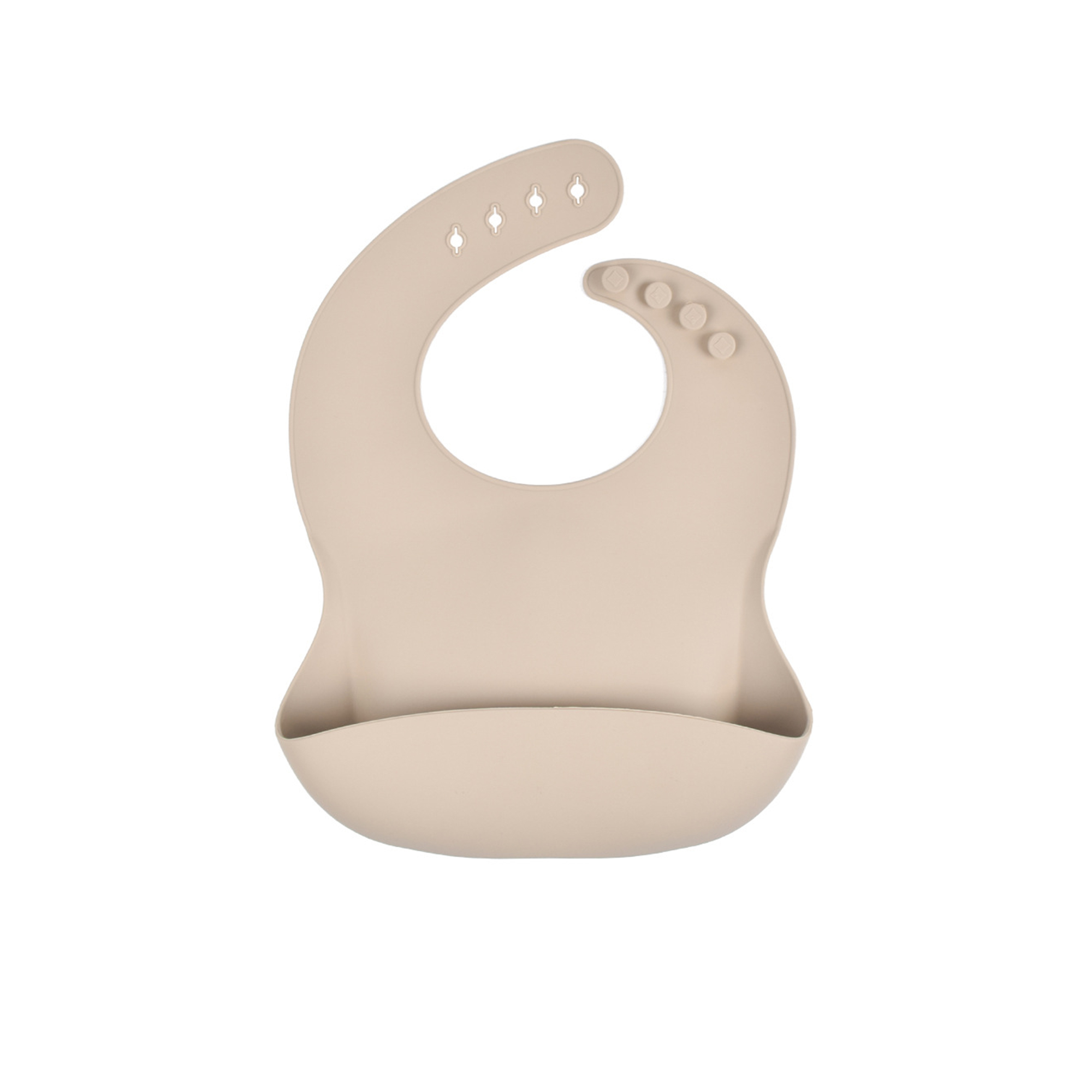 Soft Food Grade Silicone Baby Bib Adjustable 23