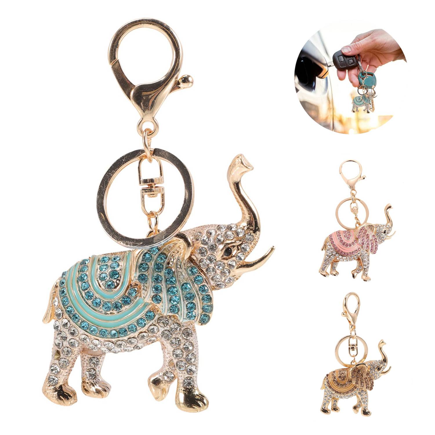 Elephant Keychain 2