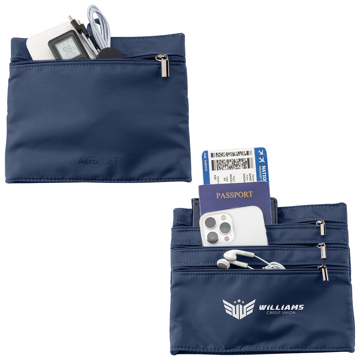 AeroLOFT® 4-Pocket Zip Organizer 16
