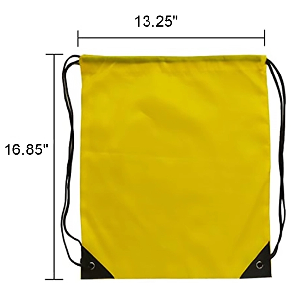 Custom Polyester Drawstring Bag 2