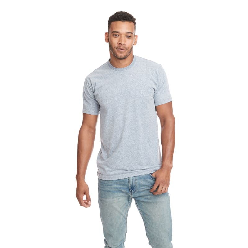 Next Level Apparel Unisex Sueded Snow Crewneck T-Shirt 7