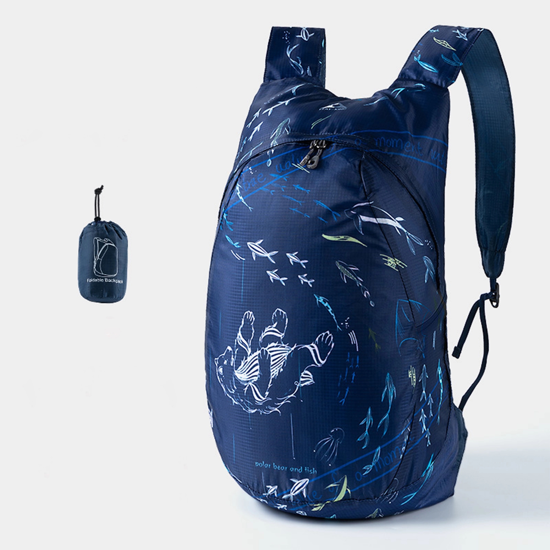 Packable Portable Folding Backpack 9