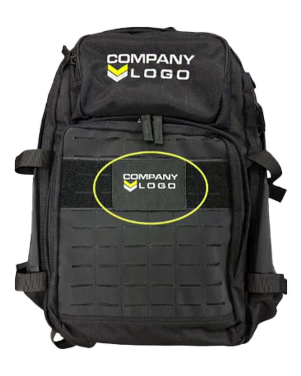 Medium Blank Black Patch - Qty 10 - MPBK10 6