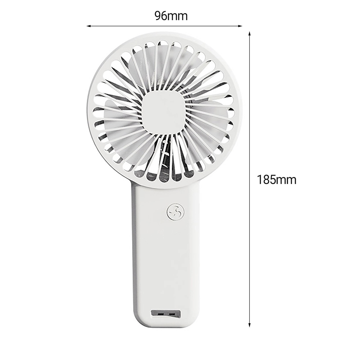 3 Speeds Mini Usb MuteProtable Pocket Handheld Travel Fan 12