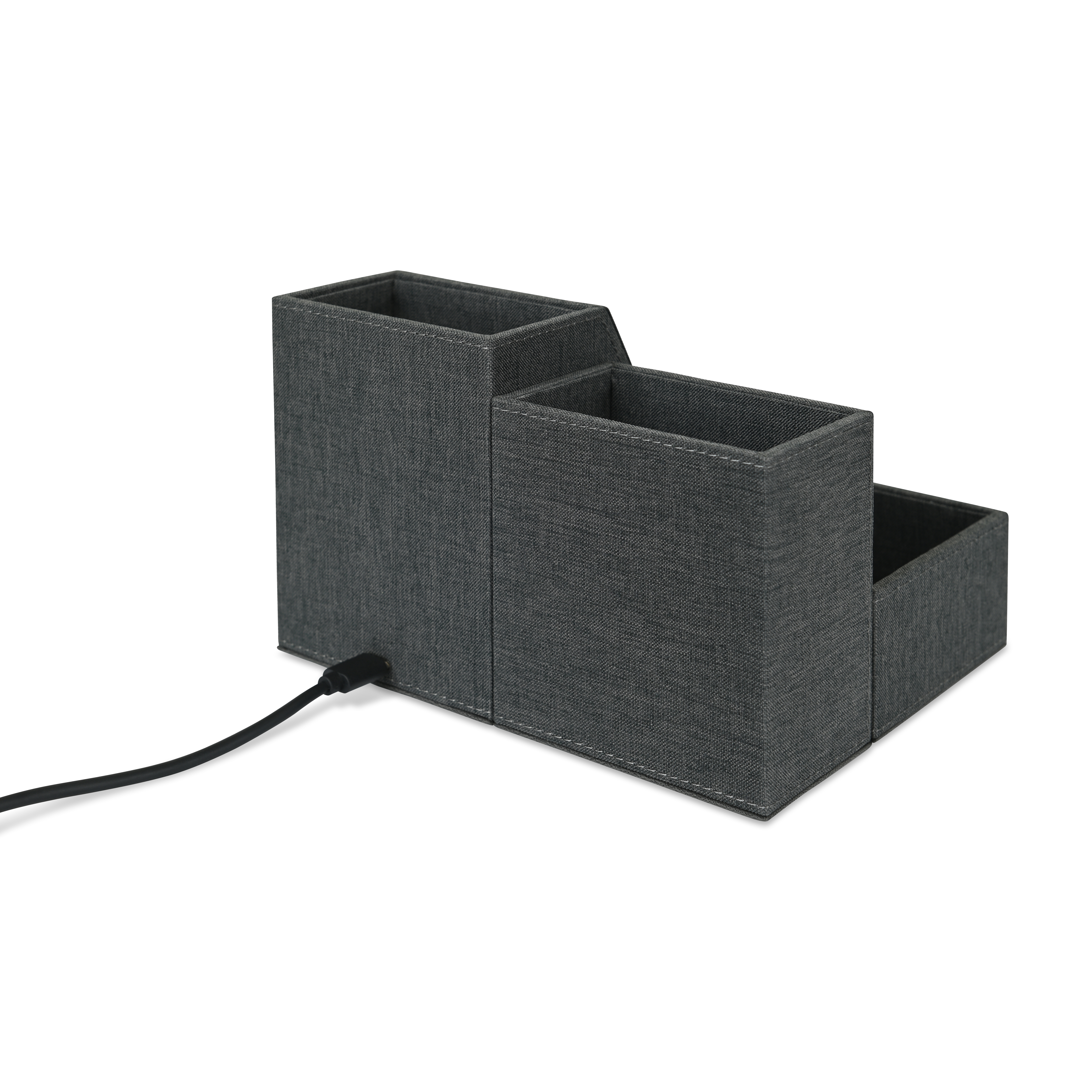 Eden Recycled rPET Wireless Charging Desk Organizer 8