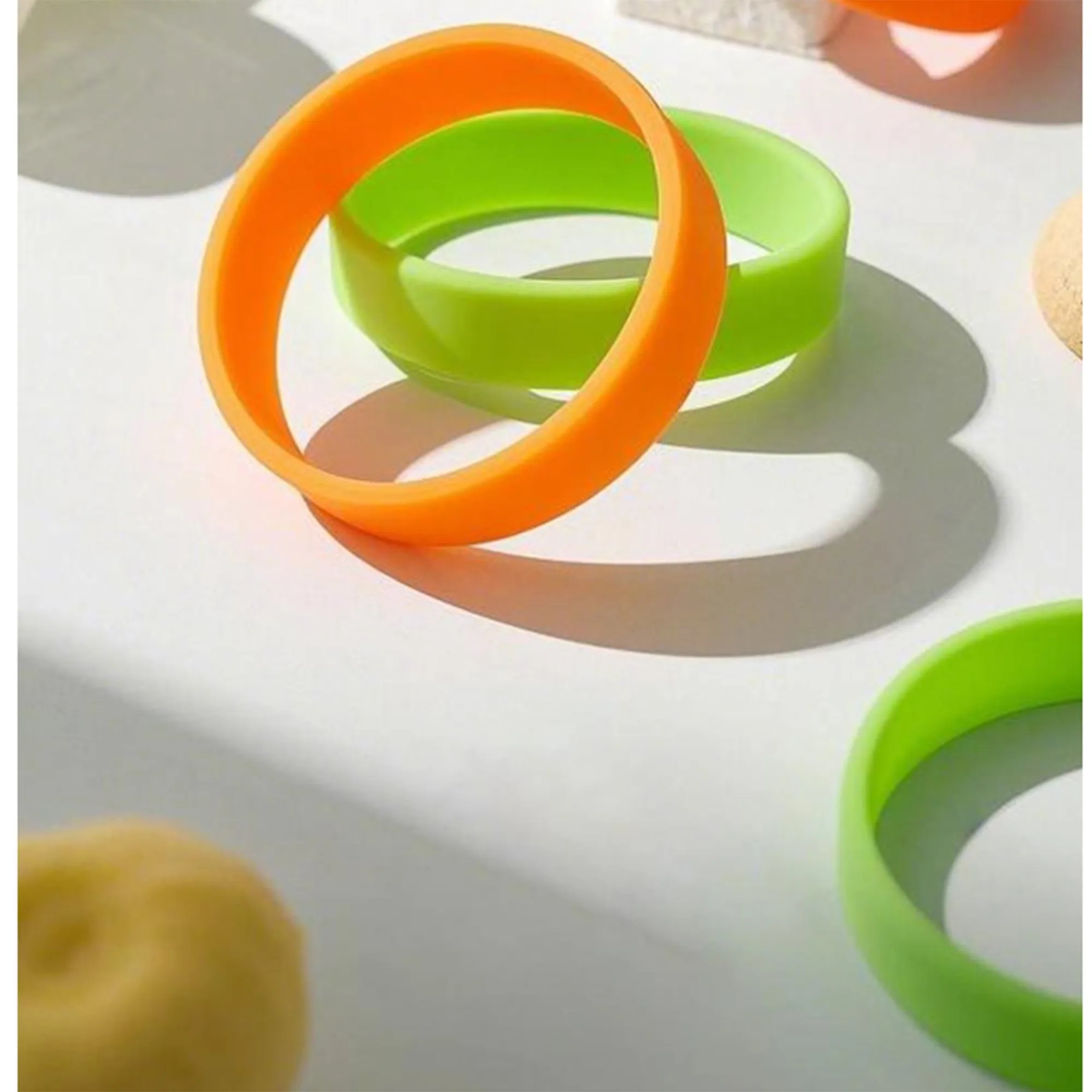 Solid Color Silicone Sports Wristband 13