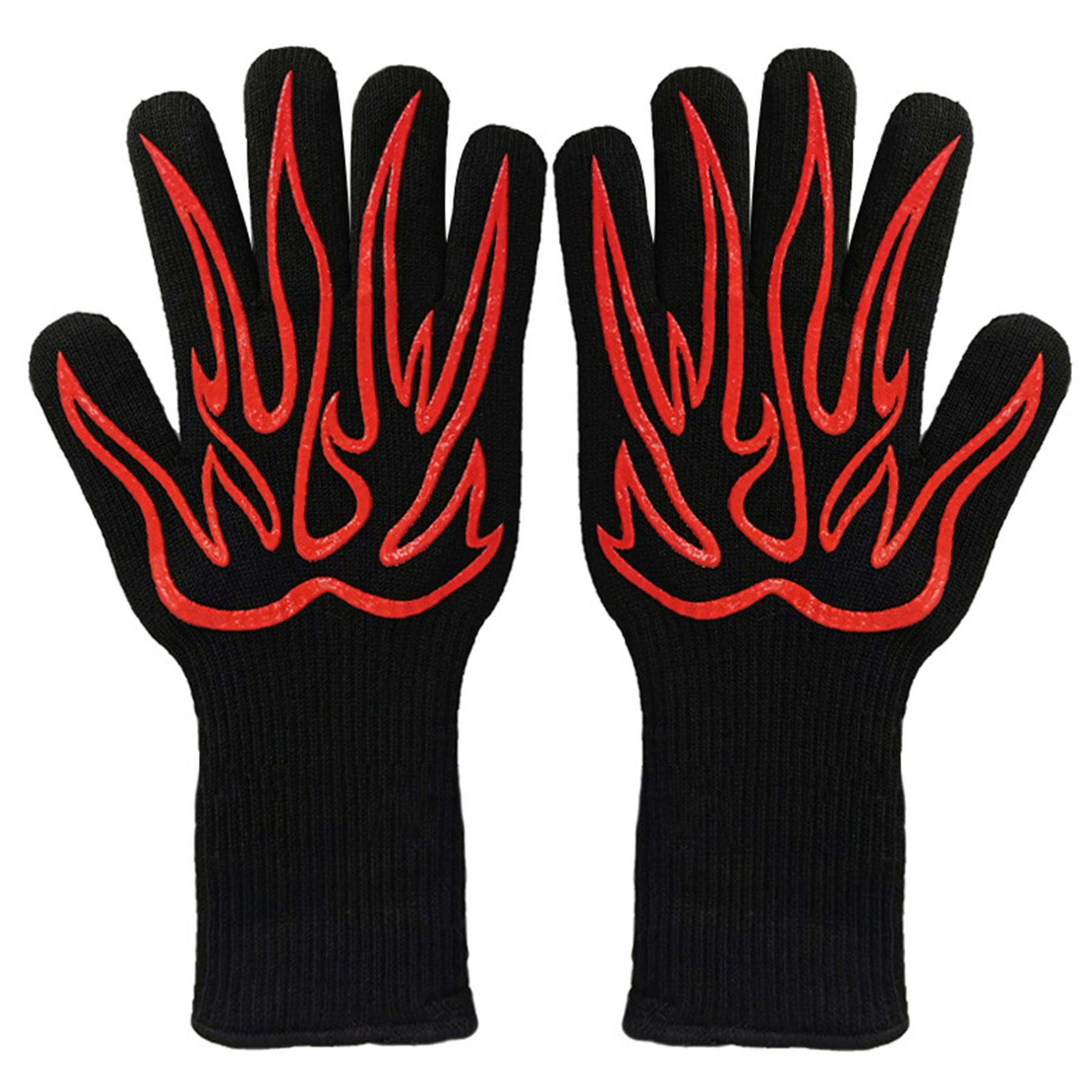 Thickened Silicone Grill Gloves 1