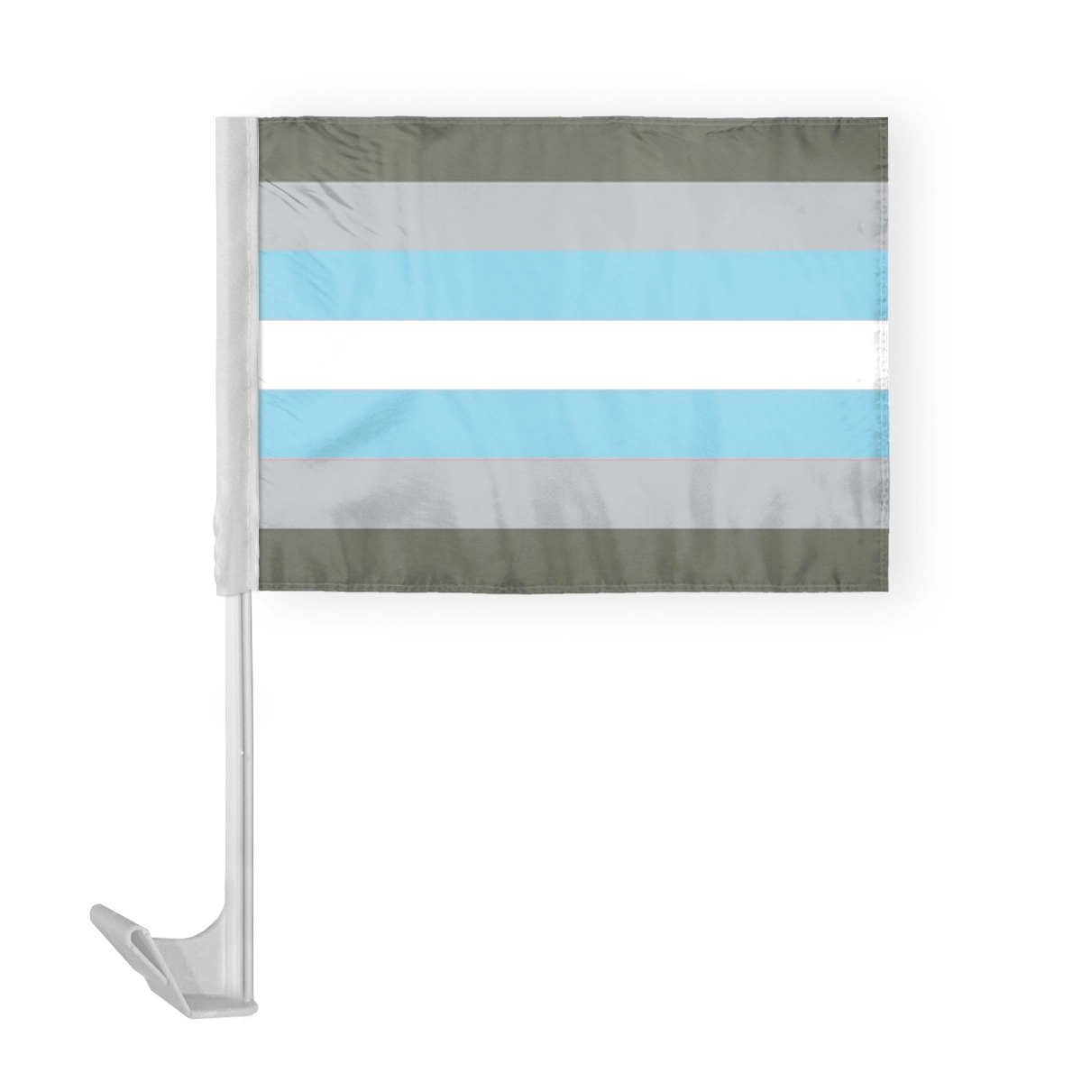 12 " x 16 " ePoly Demiboy Economy Car Flag 1