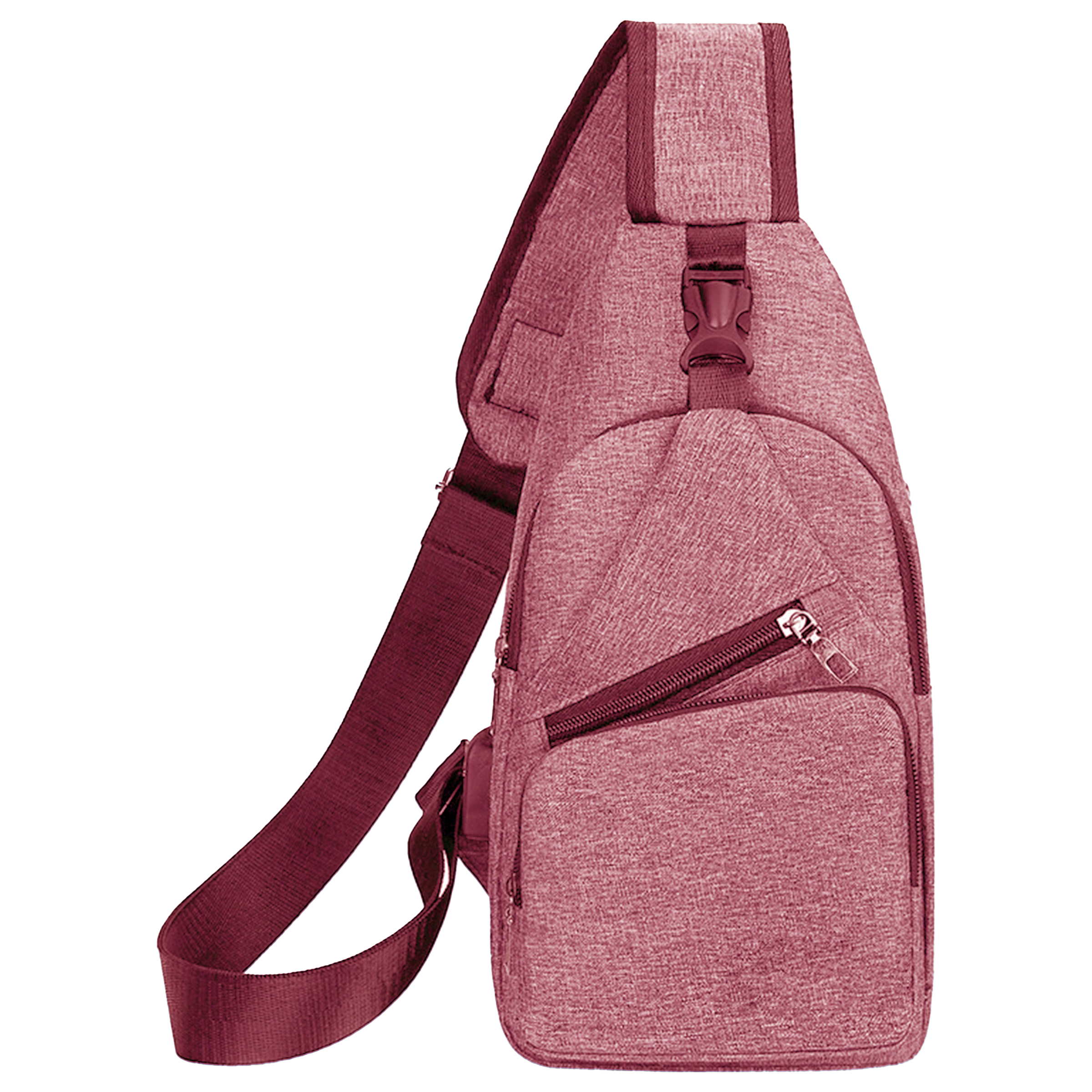 Canvas Portable And Minimalist Men'S Chest Bag 2